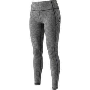 Lululemon Grey White Space Dye High Rise Leggings with‎ Pockets Size 10